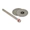 Forney Diamond Wheel Kit, 3/4 in with 1/8 in Mandrel, 3-Piece 60250 - alternate 2